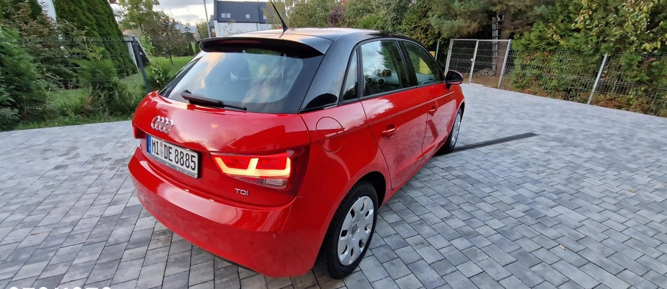 Audi A1 cena 35900 przebieg: 152000, rok produkcji 2013 z Nowy Dwór Gdański małe 121